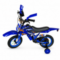 Bicicletă pentru copii 16 inch Moto Sport, cu roți ajutătoare